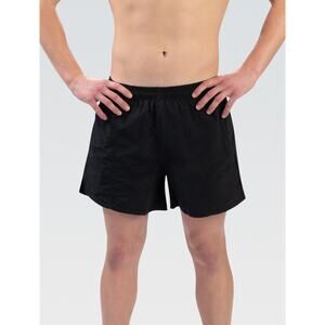 New NWT Dolfin Black Solid 5" Water Shorts Swim Trunks Men's Size Large
